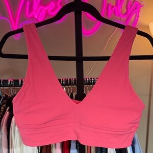 Lululemon Athletica Vibrant Pink Sports Bra Sz 12